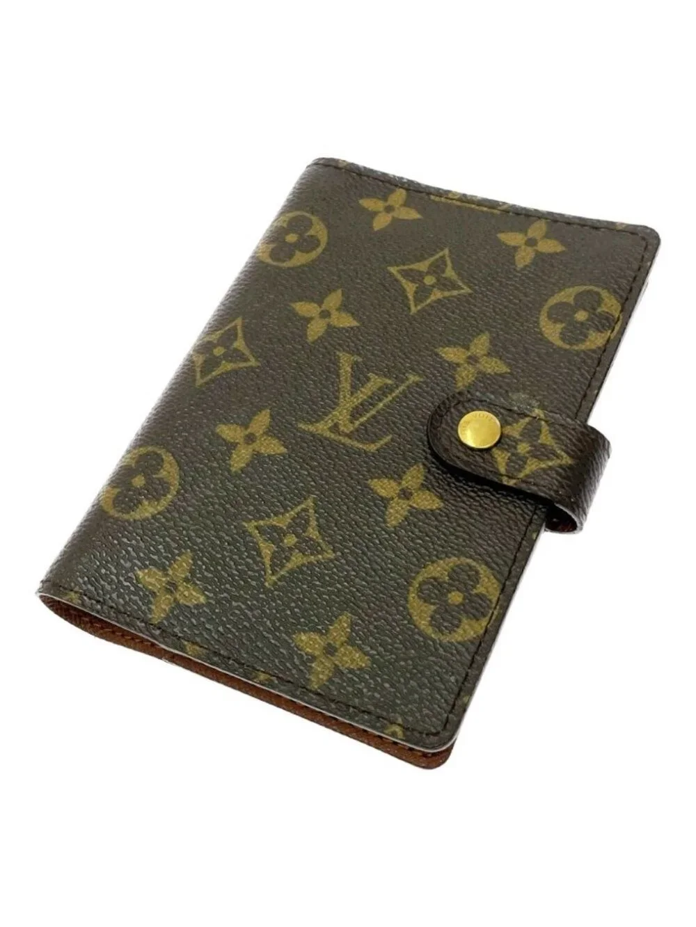 Louis Vuitton Monogram Agenda PM Notebook Cover Brown